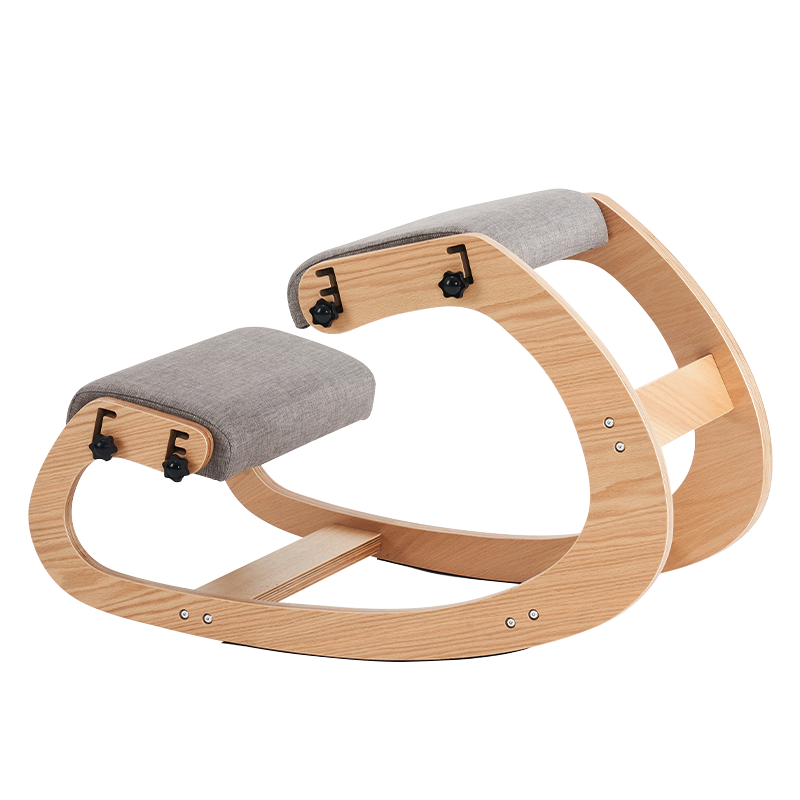 Офисное кресло на коленях с серой обивкой (Y-C33)