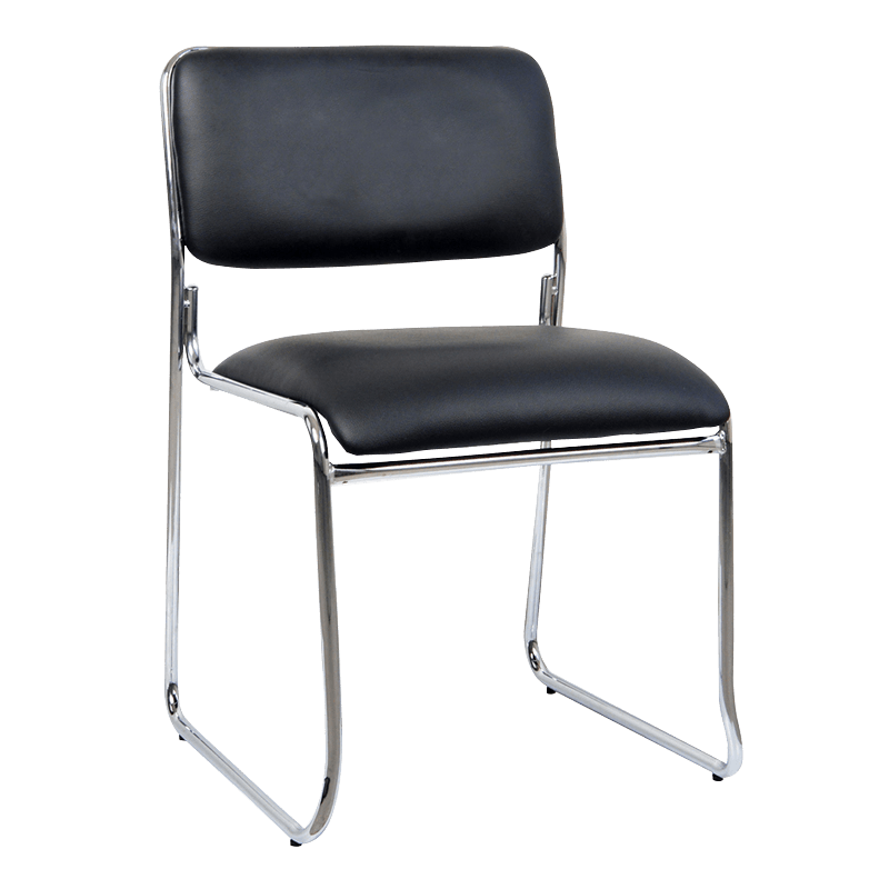 Простое кожаное сиденье с низкой спинкой для приема (Y-1834)