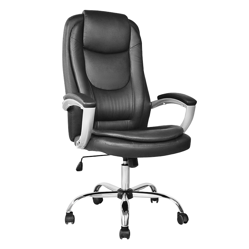 Офисное кресло с высокой спинкой и подлокотником с покраской (M-6123)